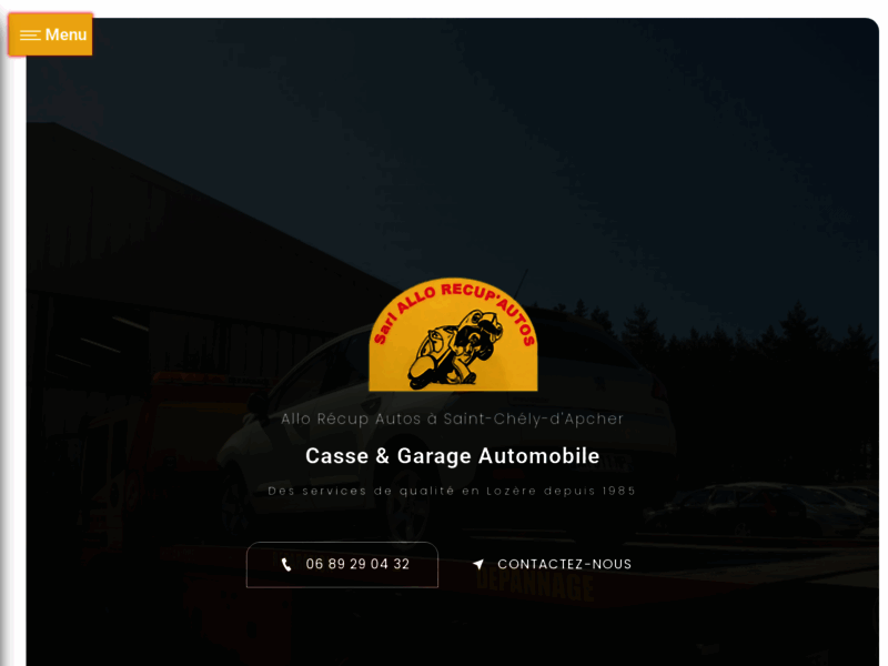 › Voir plus d'informations : Allo Récup Autos