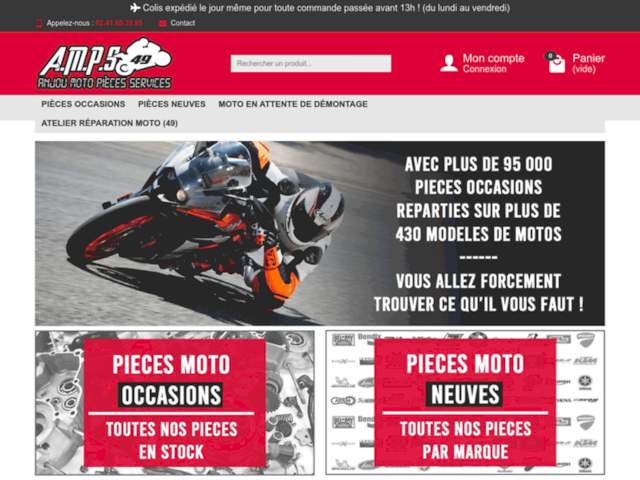 AMPS 49 Anjou Motorcycle Parts Service