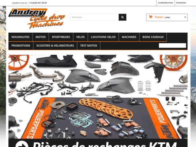 Andrey Cycle Shop et Machines