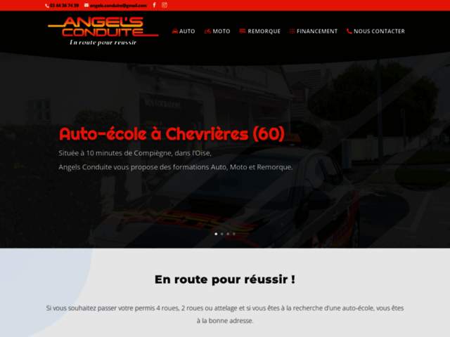 › Voir plus d'informations : Angel's Conduite Auto École, Moto Et Remorque
