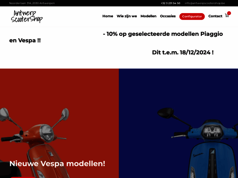 › Voir plus d'informations : Antwerp Scooter Shop