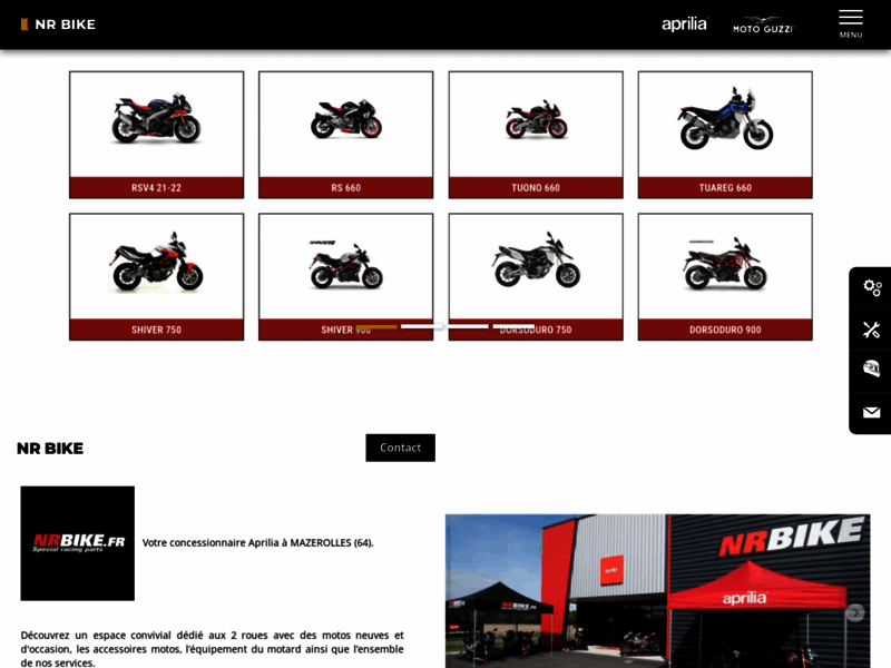 › Voir plus d'informations : APRILIA PAU