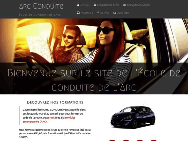 › Voir plus d'informations : School Of Driving De L'arc