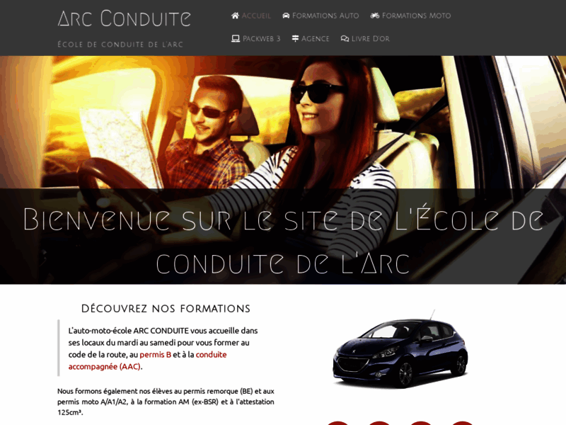 › Voir plus d'informations : School Of Driving De L'arc