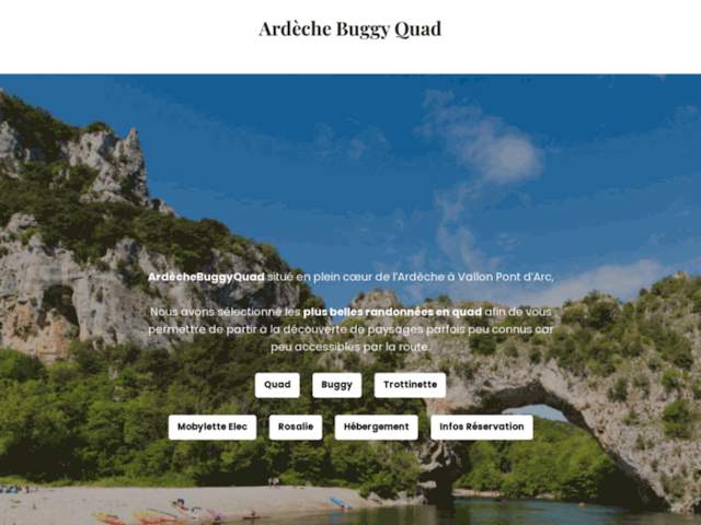 Ardèche Buggy Quad