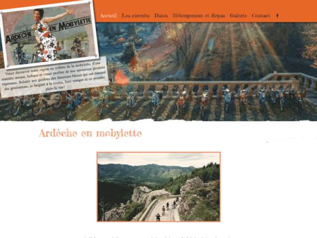 ardèche en mobylette