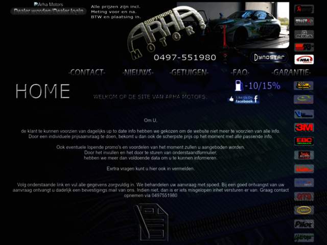 › Voir plus d'informations : Arha Motors Chiptuning Oostende