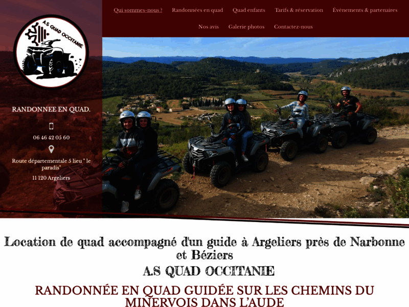 › Voir plus d'informations : A.S QUAD OCCITANIE