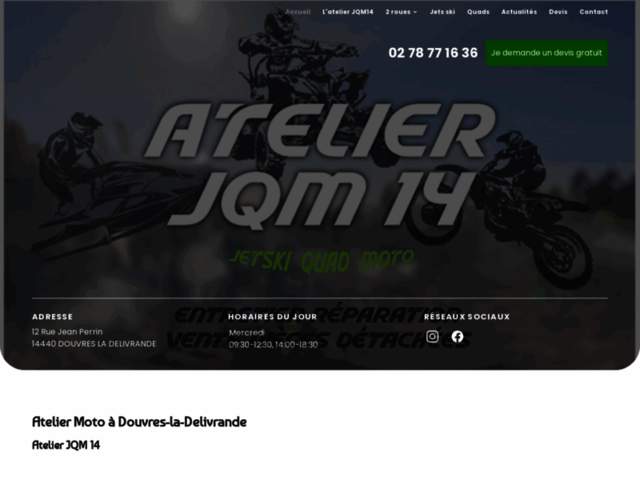ATELIER JQM 14 - Atelier Moto