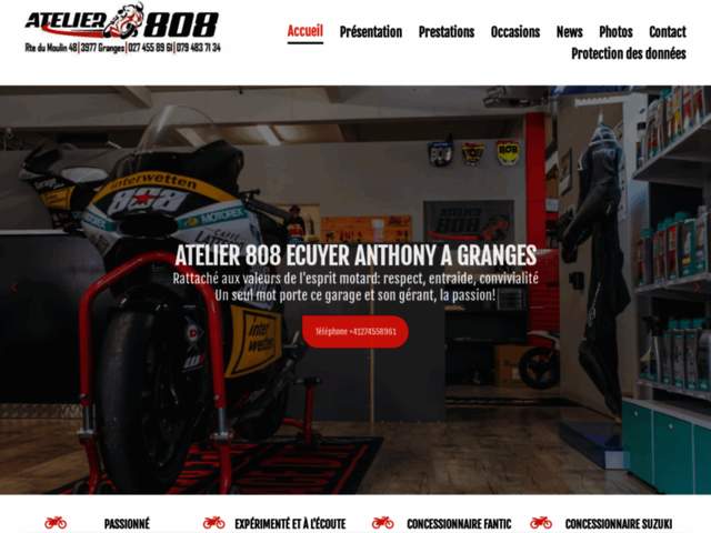 › Voir plus d'informations : Atelier 808 Ecuyer Anthony