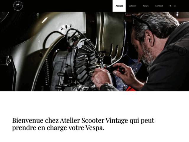› Voir plus d'informations : Atelier Scooter Vintage Vespa