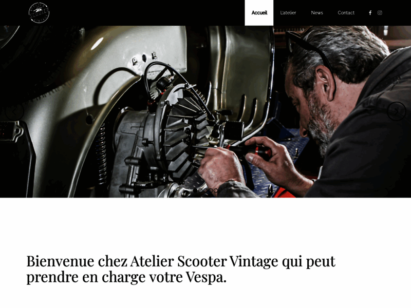 › Voir plus d'informations : Atelier Scooter Vintage Vespa