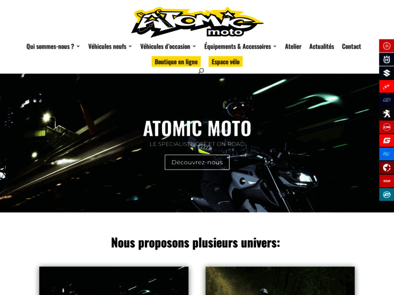› Voir plus d'informations : Atomic Moto 23