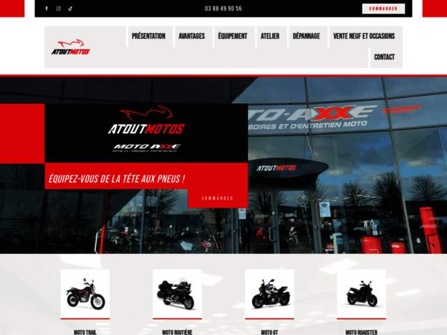 › Voir plus d'informations : Atout Cycles & Motorcycles