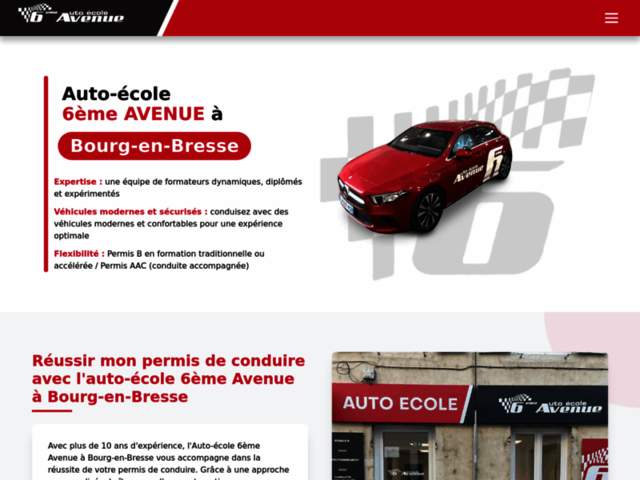 › Voir plus d'informations : Driving School 6e Avenue Bourg En Bresse