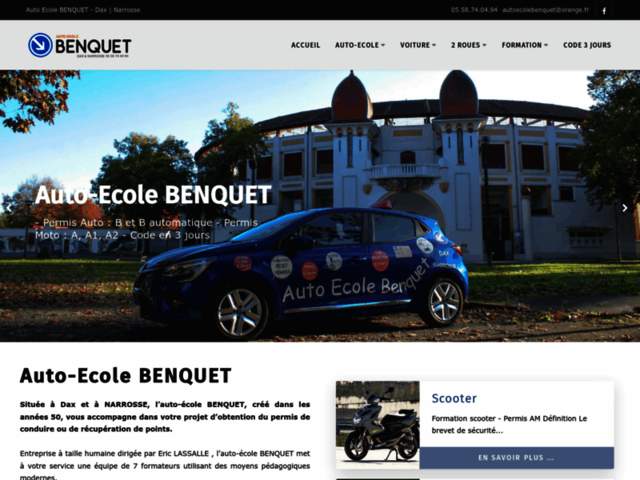 › Voir plus d'informations : Driving School Benquet