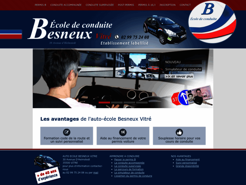 › Voir plus d'informations : Driving School Besneux