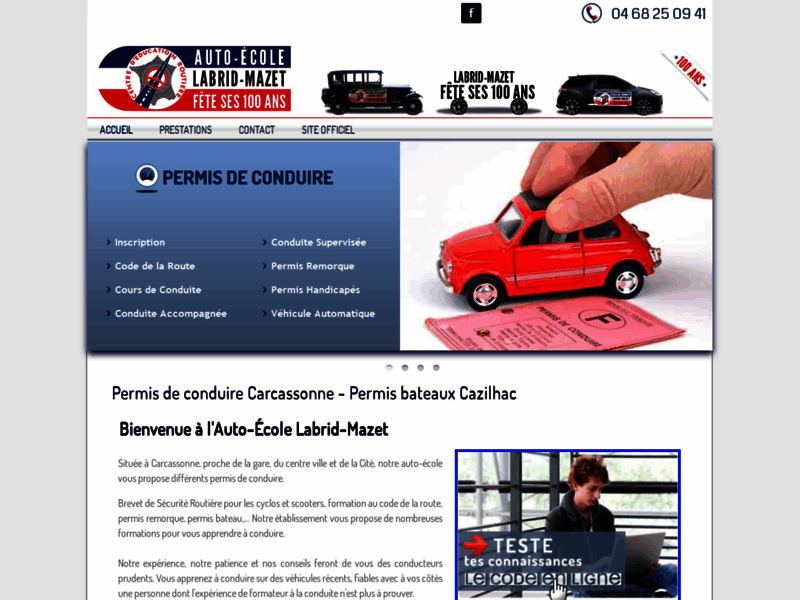 › Voir plus d'informations : School Of Driving Du Dôme