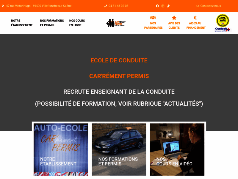 › Voir plus d'informations : Driving School Carrément Permis