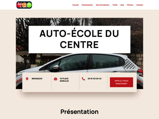 › Voir plus d'informations : Driving School Du Centre