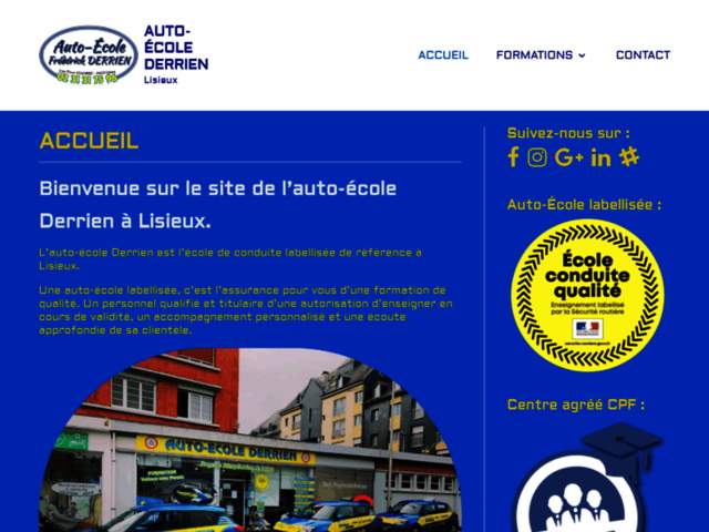 › Voir plus d'informations : Driving School Derrien