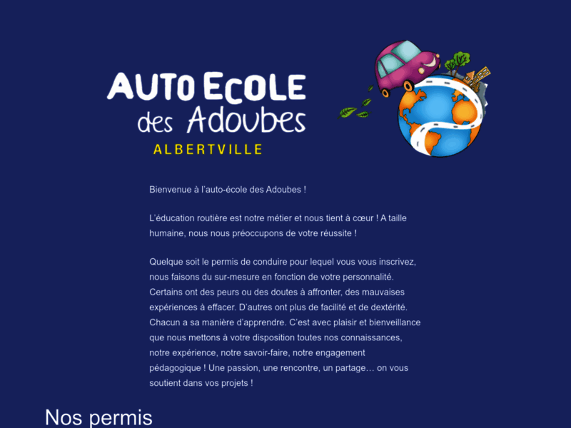 › Voir plus d'informations : Auto Moto School Des Adoubes