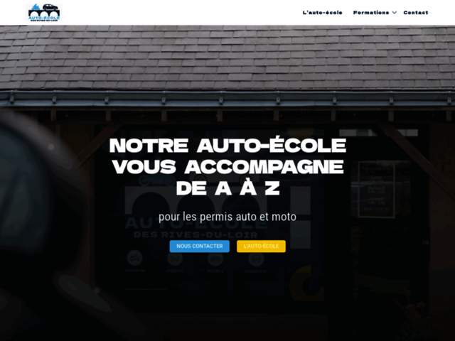 › Voir plus d'informations : Auto école des Rives du Loir