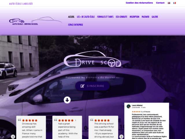 › Voir plus d'informations : Driving School Drivescop