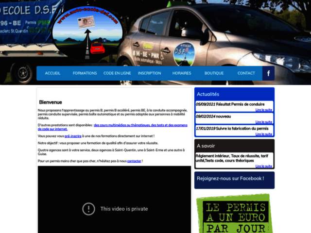 › Voir plus d'informations : Driving School Dsf