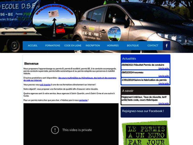 › Voir plus d'informations : Driving School Dsf