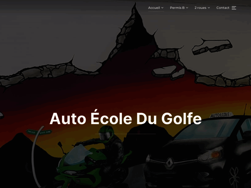 › Voir plus d'informations : Driving School Du Golfe