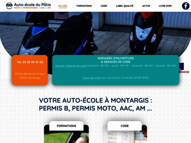 › Voir plus d'informations : Auto Ecole Du Pâtis
