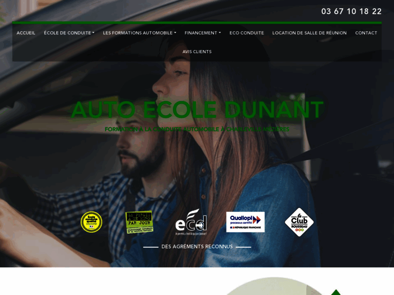 › Voir plus d'informations : Driving School Dunant