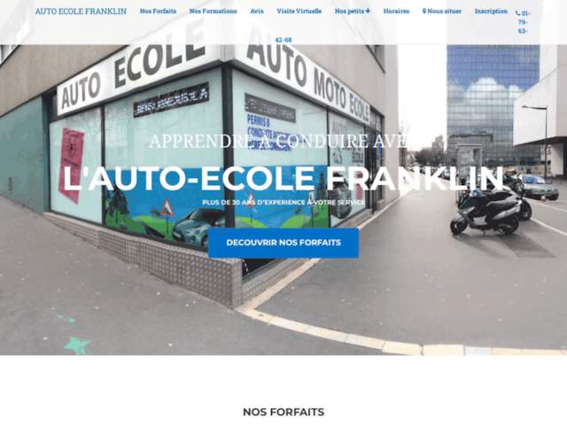 Auto Ecole Montreuil Franklin