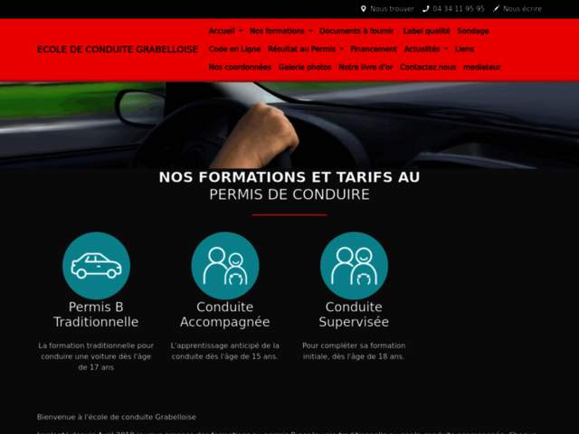 › Voir plus d'informations : School Of Driving Grabelloise