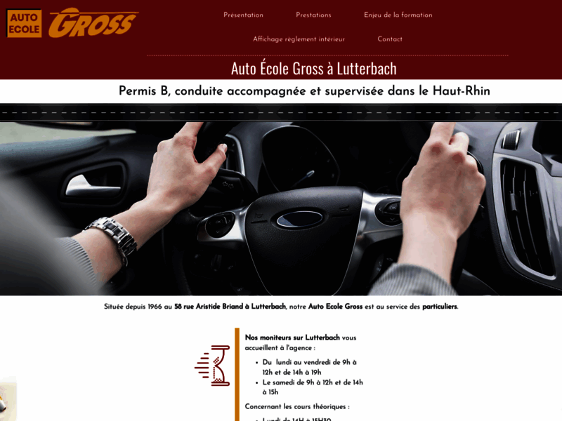 › Voir plus d'informations : Auto-École Gross