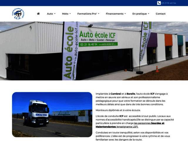 › Voir plus d'informations : Auto-Moto-Poids Lourd School I.c.f.