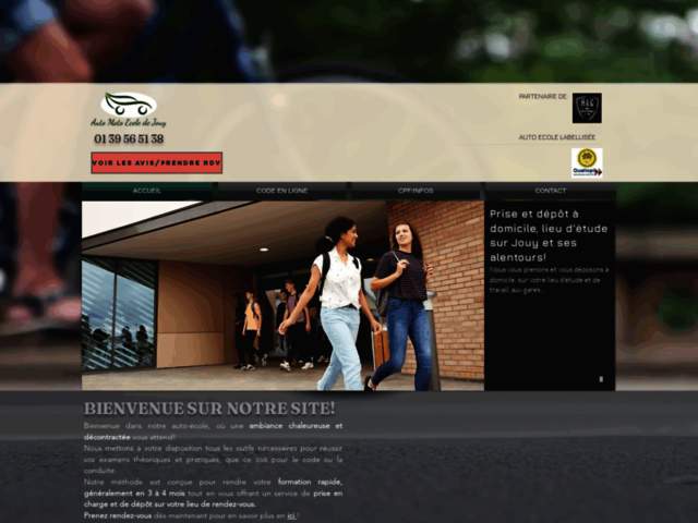 › Voir plus d'informations : Auto Moto Ecole Jouy