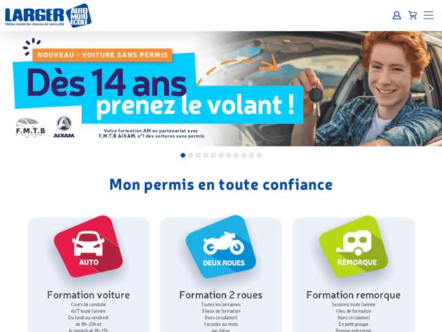 Track Motorcycle Auto-École Larger