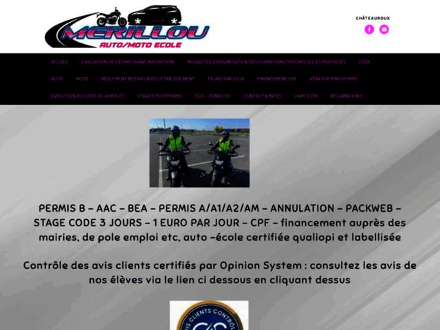 › Voir plus d'informations : Auto-Ecole Mérillou
