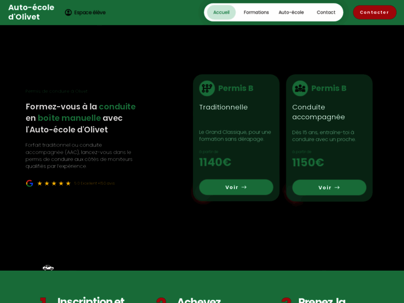 › Voir plus d'informations : Driving School D'olivet