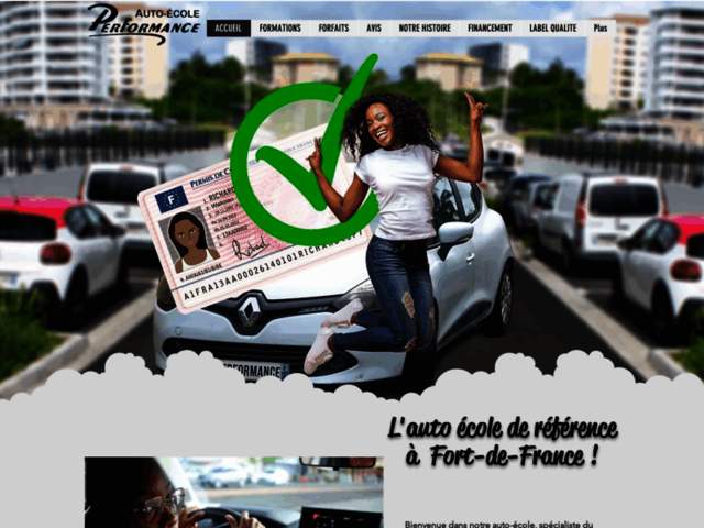 › Voir plus d'informations : Driving School Performance À Fort-De-France