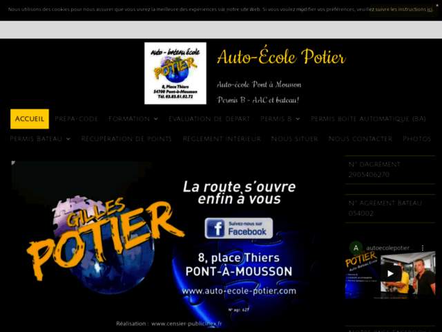 › Voir plus d'informations : Driving School Potier