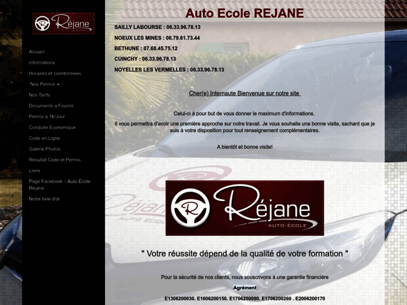 › Voir plus d'informations : Auto-École Réjane