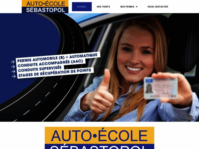 › Voir plus d'informations : Driving School Sébastopol
