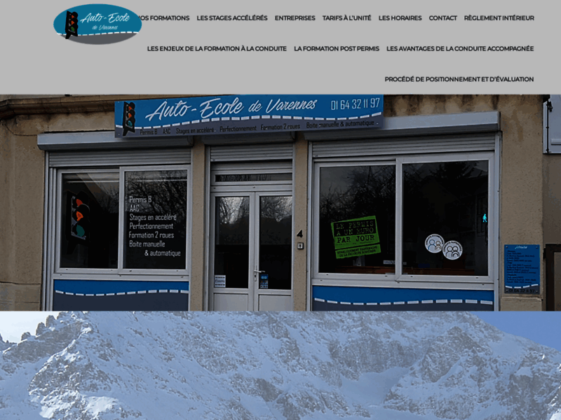 › Voir plus d'informations : Driving School De Varennes