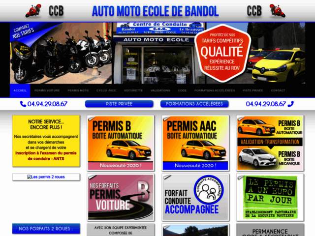 › Voir plus d'informations : Auto Moto School De Bandol