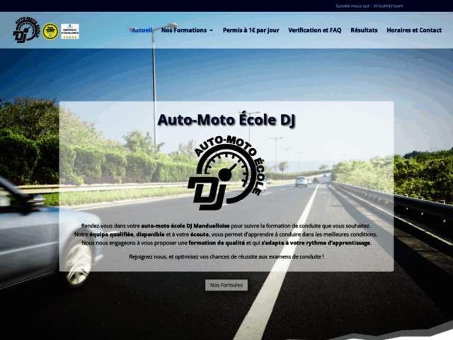› Voir plus d'informations : Auto-Moto School Dj