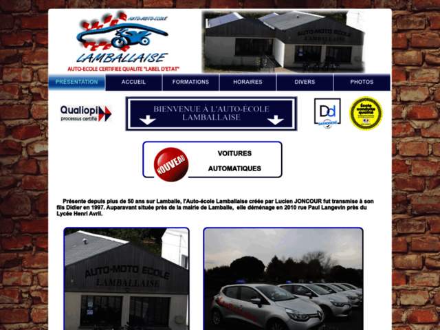 › Voir plus d'informations : Driving School Lamballaise