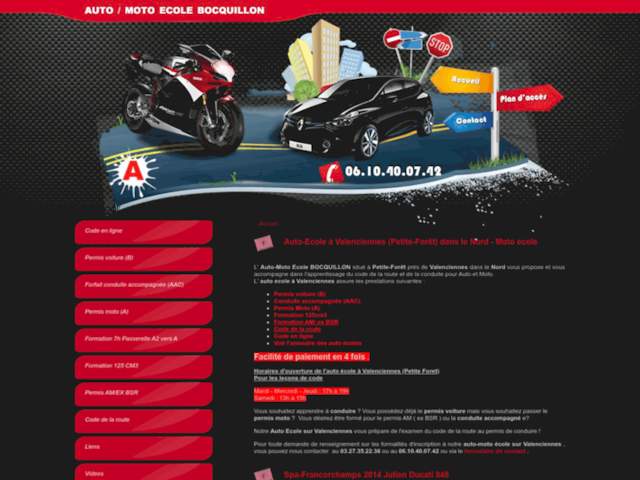 › Voir plus d'informations : Driving School Bocquillon